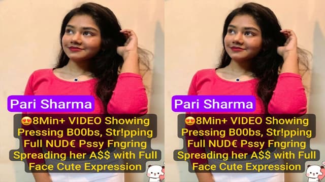 Pari Sharma Exclusive – Premium 8Min Boobs MMS